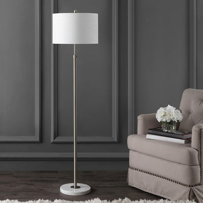 June Adjustable Height Floor Lamp - Chrome