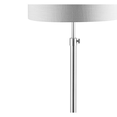 June Adjustable Height Floor Lamp - Chrome