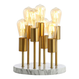 Pleiades Seven-Light Table Lamp - Brass Gold