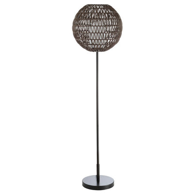 Bea Outdoor Floor Lamp - Coffee and Black