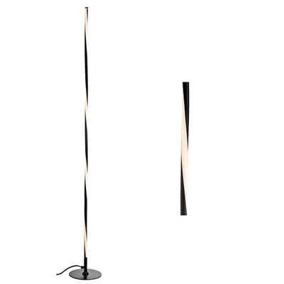 Pilar LED Floor Lamp - Black