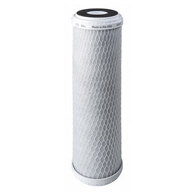 2.5" x 10" Carbon Block Filter Cartridge for Standard Water Filtration Housing