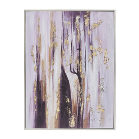 36" x 48" Abstract Handpainted Canvas Wall Art - Multi