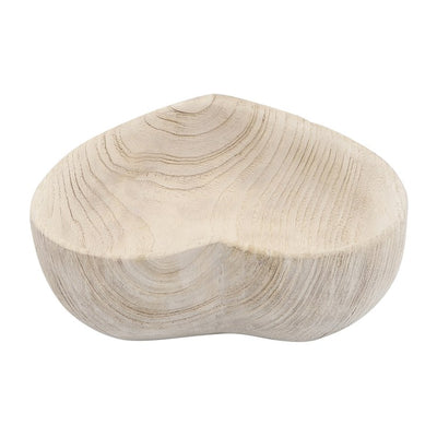 9"/10" Wood Heart Bowls Set of 2 - Natural