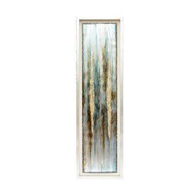 64" x 18" Abstract Oil Painting - Multi