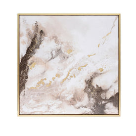 42" x 42" Abstract Oil Painting - Multi