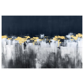 32" x 48" Abstract Handpainted Canvas Wall Art - Multi