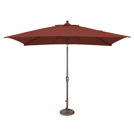 Catalina 6.6' x 10' Rectangular Push Button Tilt Umbrella
