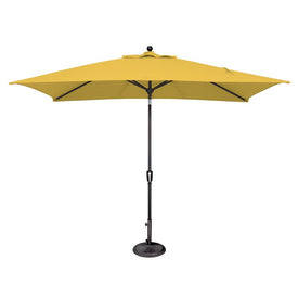 Catalina 6.6' x 10' Rectangular Push Button Tilt Umbrella