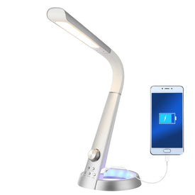 Milton LED Task Lamp - Silver