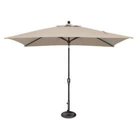 Catalina 6.6' x 10' Rectangular Push Button Tilt Umbrella