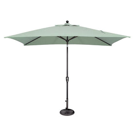 Catalina 6.6' x 10' Rectangular Push Button Tilt Umbrella