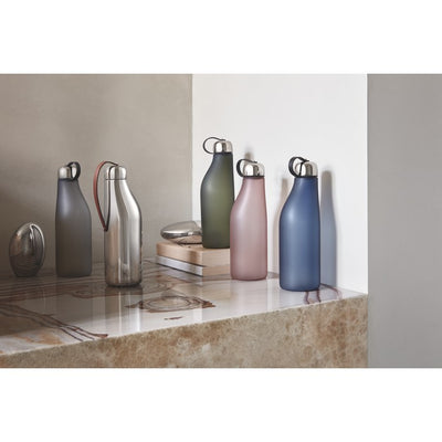 Sky 500ml Stainless Steel Drinking Bottle - Silver