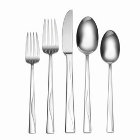 Stream Twenty-Piece Flatware Set, Service for 4