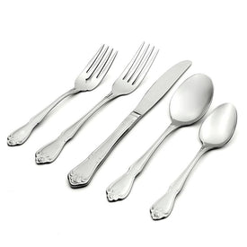 True Rose 45-Piece Flatware Set, Service for 8