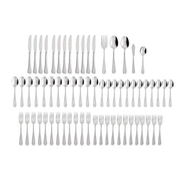 Flight 65-Piece Flatware Set, Service for 12