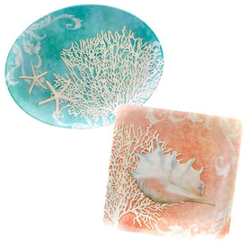 Inspired Coast Two-Piece Platter Set