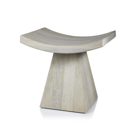 Annika 18" Tall Mango Wood Stool