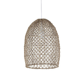 Anisa 22.5" Tall Natural Abaca Pendant Lamp