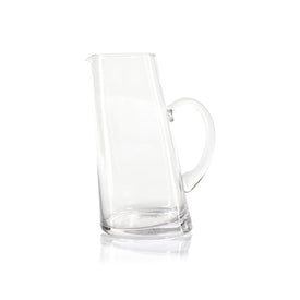 Shiva Leaning Glass Pitcher
