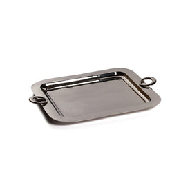 Ollie Polished Brass Serving Tray