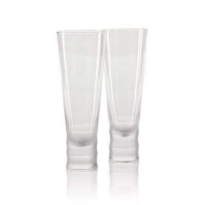 Terrell Bamboo Beer/All-Purpose Glasses Set of 4