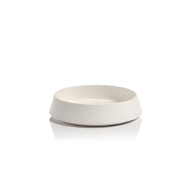 Solina White Ceramic Serving Bowl