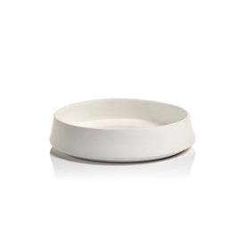 Solina White Ceramic Serving Bowl