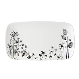 Garden Doodle Dinnerware Tray