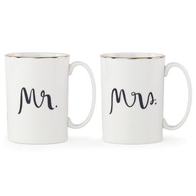 Bridal Party Mr. & Mrs. Mugs Set of 2