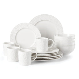 Blossom Lane Sixteen-Piece Dinnerware Set