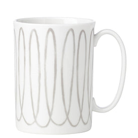 Charlotte Street West Gray Dinnerware Mug