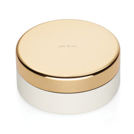 With Love Round Keepsake Box