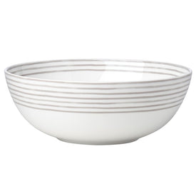 Charlotte Street Gray Dinnerware Serve Bowl