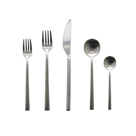 Movida Ice Five-Piece Flatware Place Setting