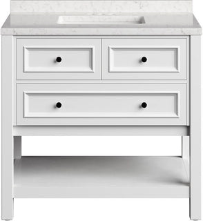 Product Image: HANVN0107-36-1WH Bathroom/Vanities/Single Vanity Cabinets with Tops