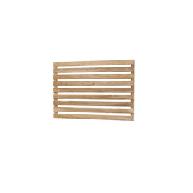 Drop Single Teak Wall Module