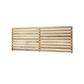Drop Double Teak Wall Module