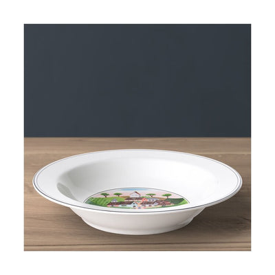 Design Naif Rim Cereal Bowl #3 Wedding Procession