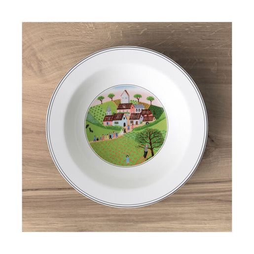 Design Naif Rim Cereal Bowl #3 Wedding Procession