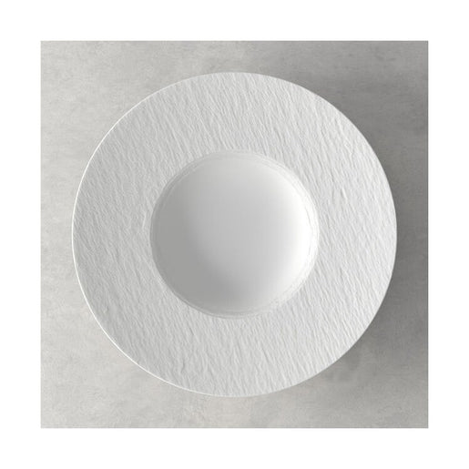 Manufacture Rock Blanc Pasta Plate