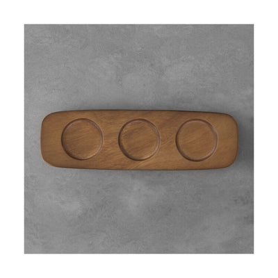 Artesano Original Wood Tray for Dip Bowl