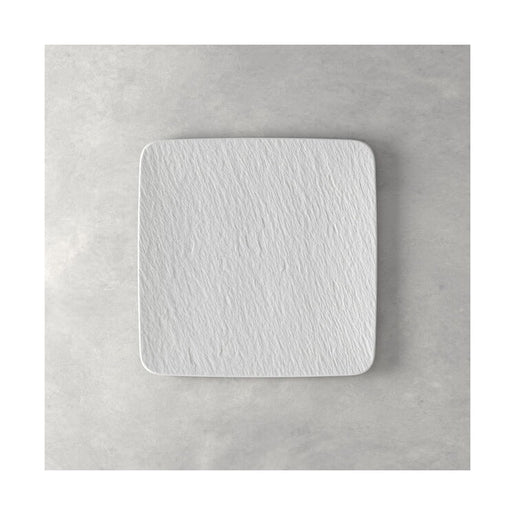 Manufacture Rock Blanc Square Buffet Plate