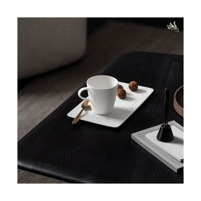 Manufacture Rock Blanc Large Rectangular Serving Plate