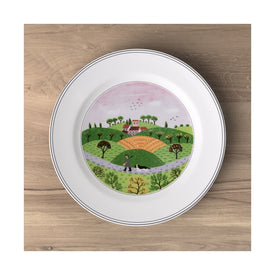 Design Naif Dinner Plate #6 Hunter & Dog