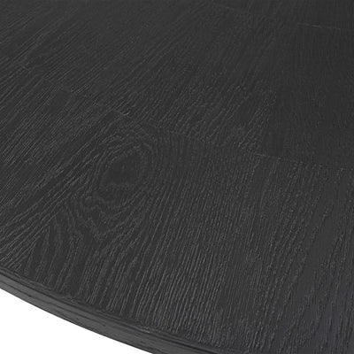 Gidran Round Dining Table - Black