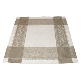 Versailles Napkins Set of 6 - White and Beige