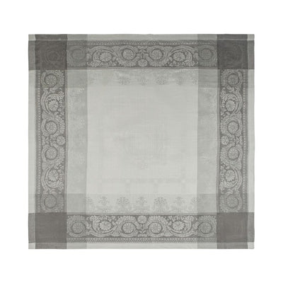 Cleopatra 71" x 124" Tablecloth - Shades of Gray