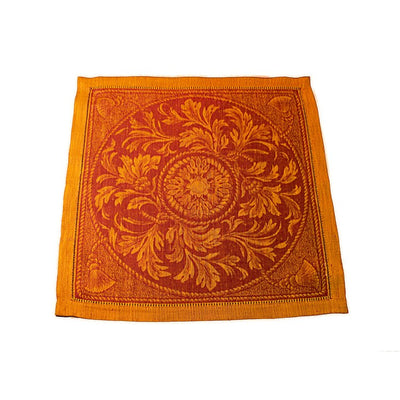 Renaissance Napkins Set of 6 - Warm Sienna and Saffron