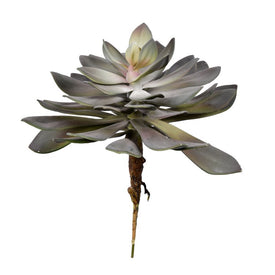 12.5" Artificial Green Succulent Pick